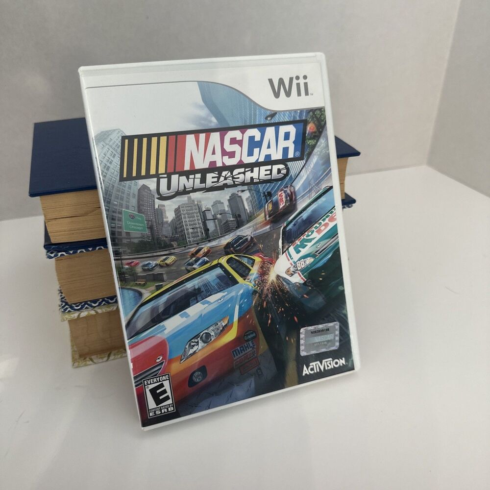 Wii NASCAR Unleashed Activation Game 2011 Licensed By Nintendo